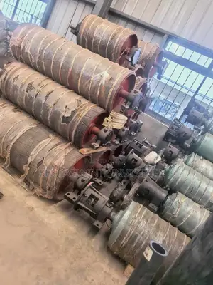 Industrial Conveyor Drum Pulley With Shaft