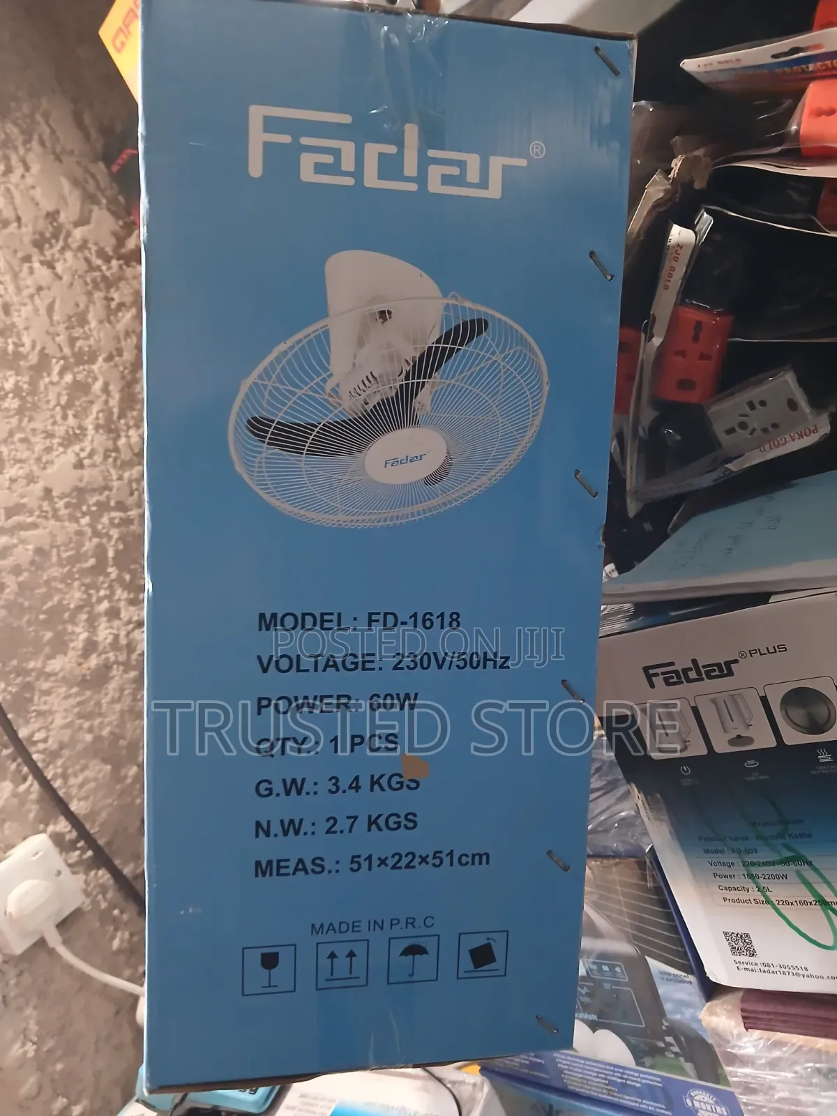 Fadar 18 Inch Premium Obit Fan