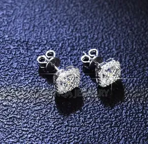 Luxury Diamond Style Moissanite Stud Earrings