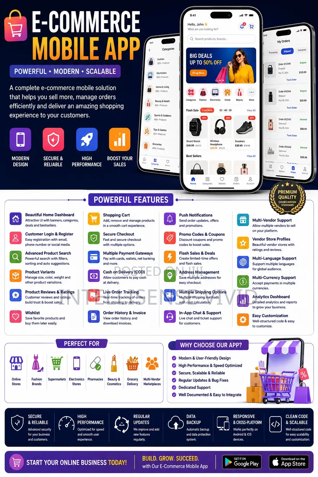 E-Commerce Mobile App