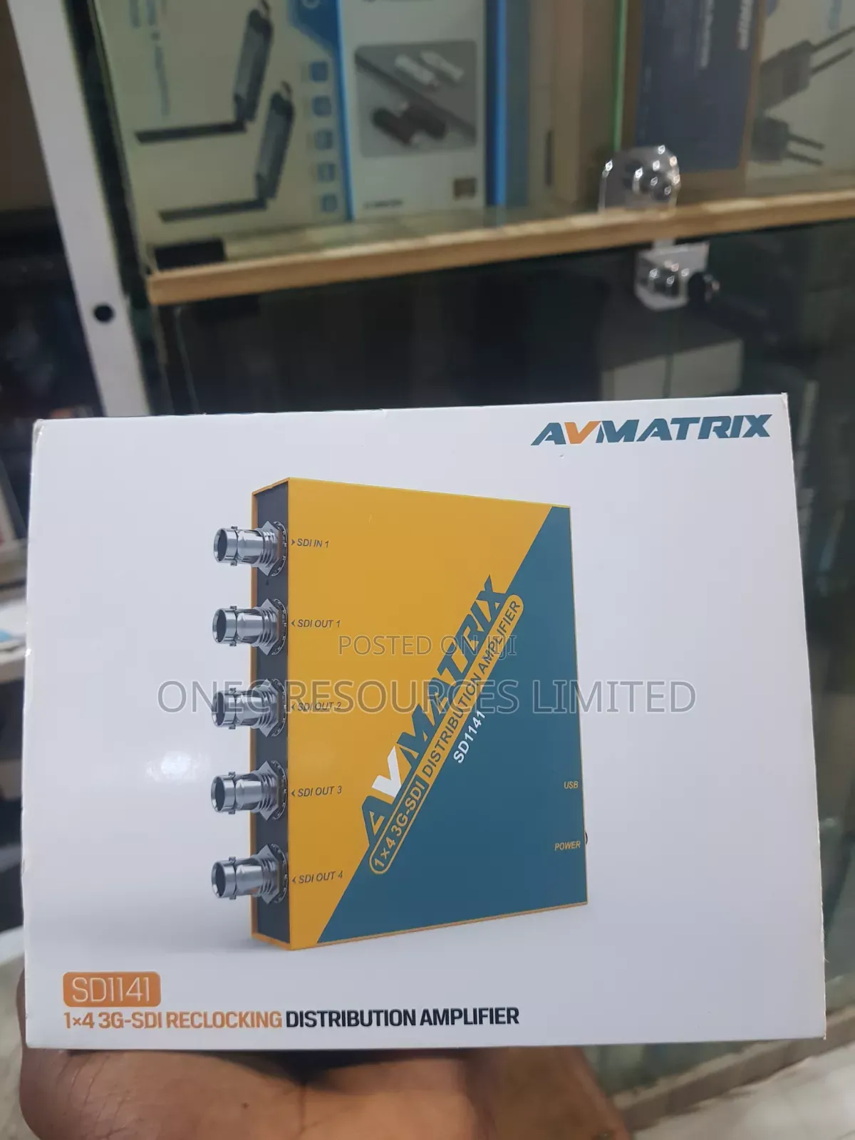 Av Matrix Sdi Splitter 4 Port