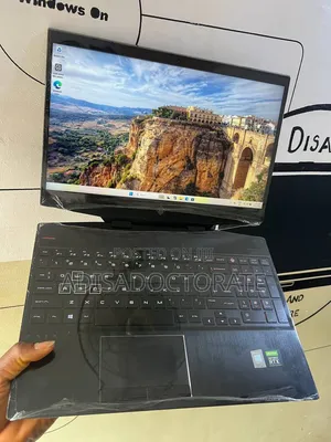 Laptop HP Omen 15-dh002nr 8GB Nvidia SSD 256GB