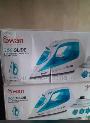 Swan 2-in-1 Cord or Cordless Steam Press Iron.