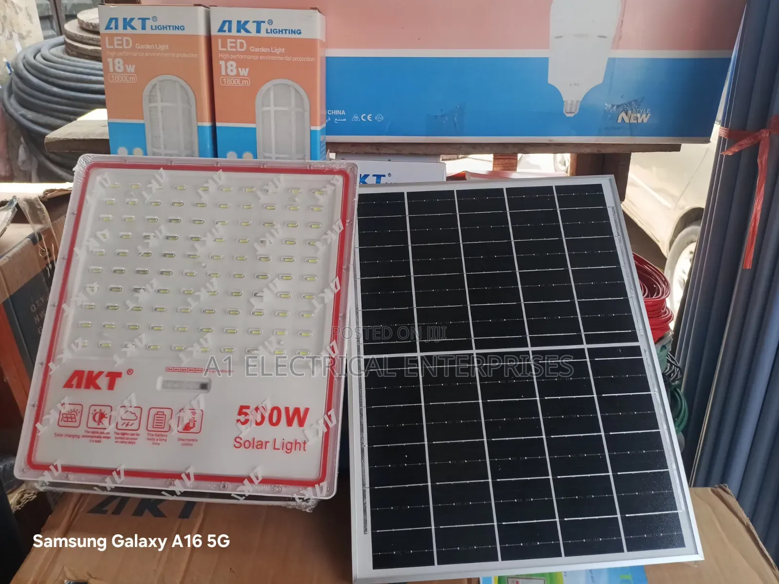 500w Solar Flood Light Akt