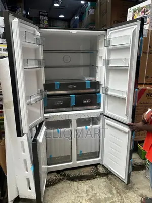 Bruhm 502L 4 Door Side by Side Fridge Freezer, No Frost Inverter