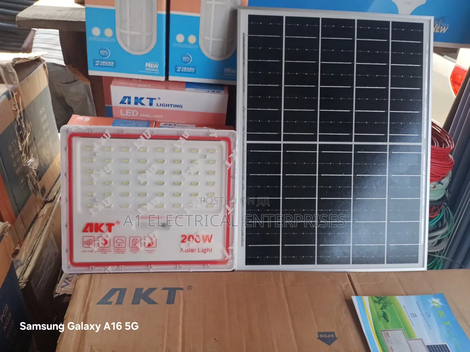 500w Solar Flood Light Akt