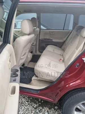 Toyota Highlander V6 FWD 2004 Red