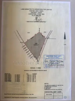 5,969 Square Meters C of O Commercial Not Specified