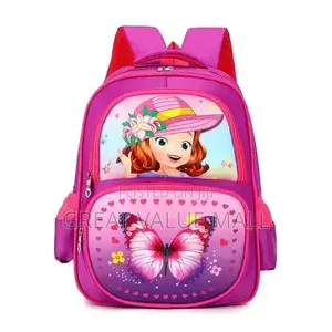 Children Backpack Girl's Princess and Butterfly Design School Bag