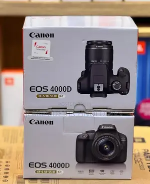 Canon Eos 4000d With Ef-S 18-55mm F/3.5-5.6 Iii Lens