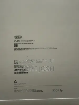 New Apple iPad Air 128 GB Gray