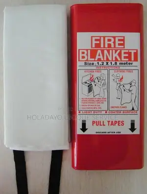 Fire Blanket 1.2 by 1.8mtr Safety Blanket