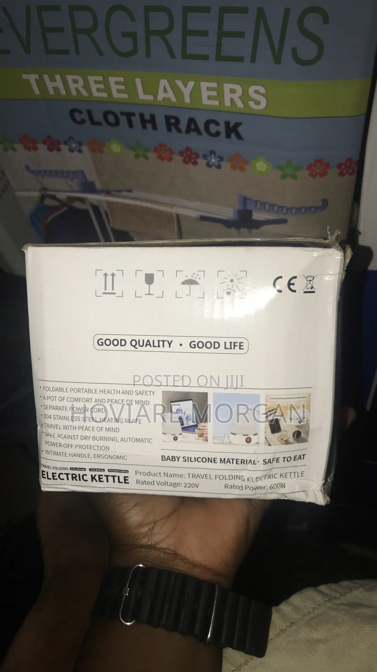Foldable Traveling Kettle