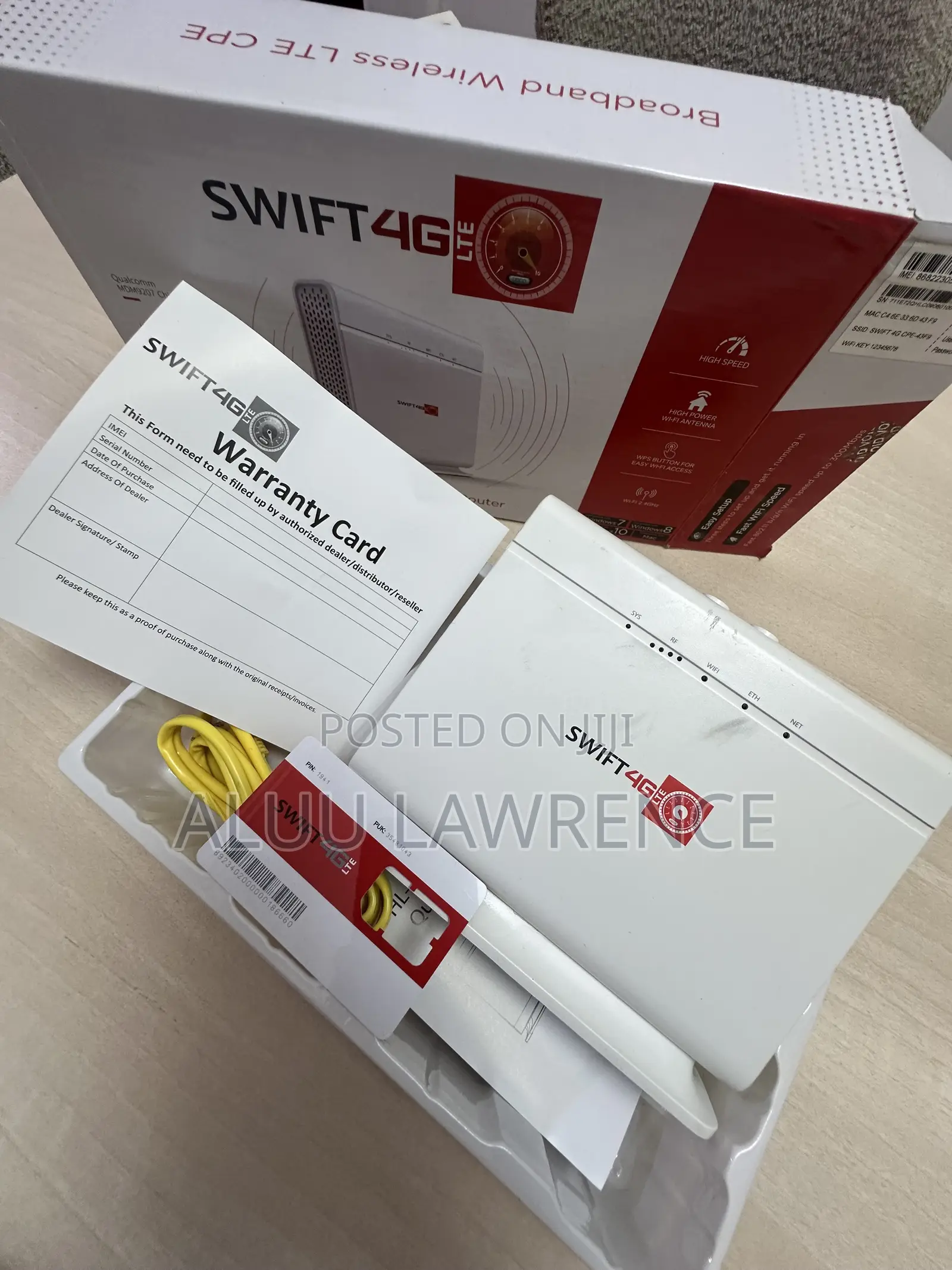 Swift 4g Lte