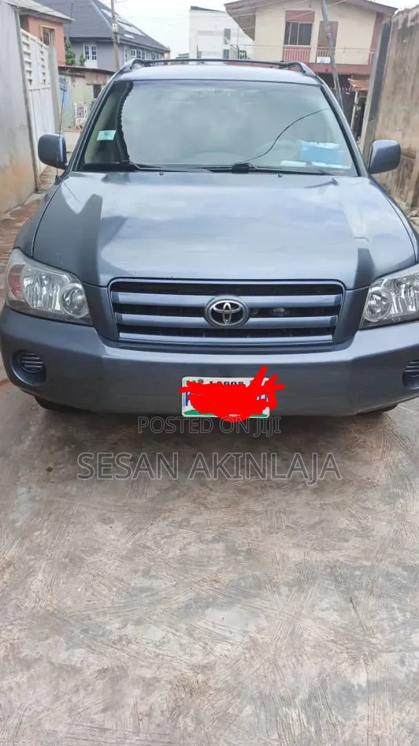 Toyota Highlander 2006 Blue