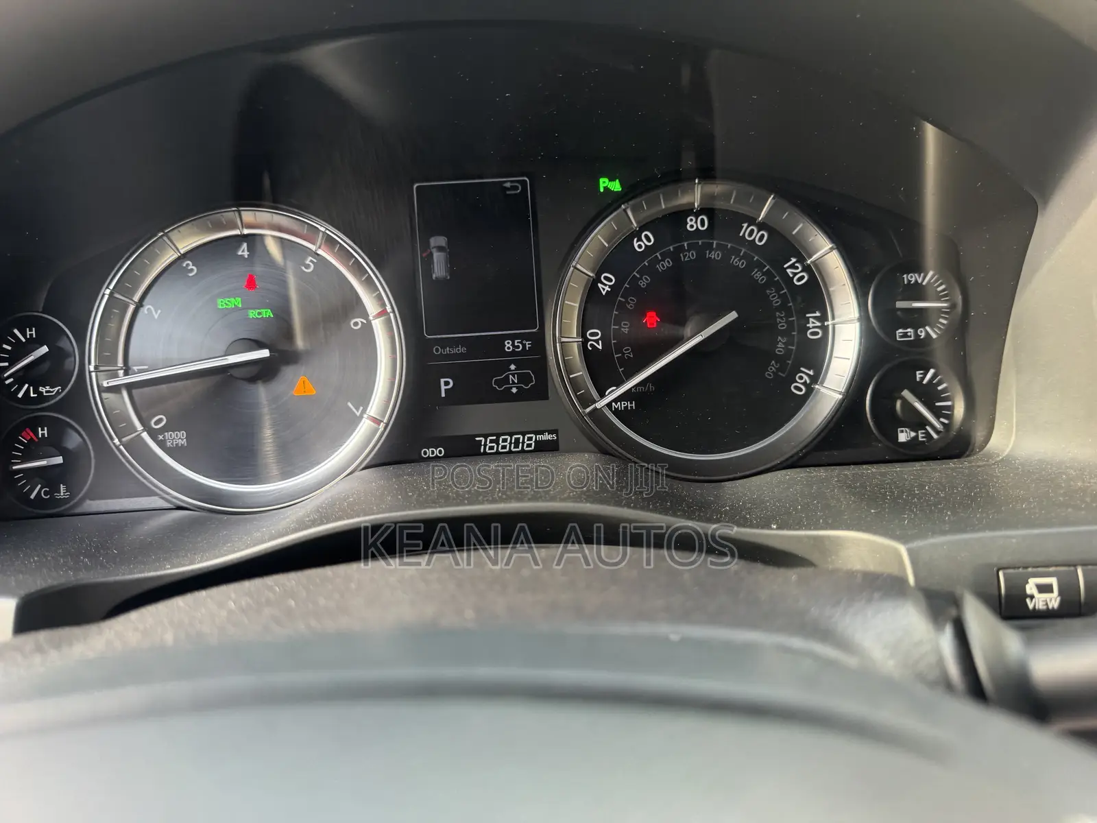 Lexus LX 570 AWD 2017 Black