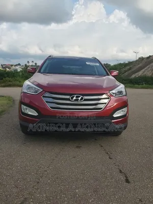 Hyundai Santa Fe 2016 Red