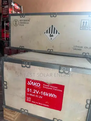 16kwh/48v Sako Lithium Ion Battery
