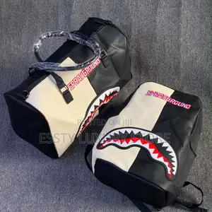 High Luxury *Quality SPRAYGROUND BackPack Duffel Bag Combo
