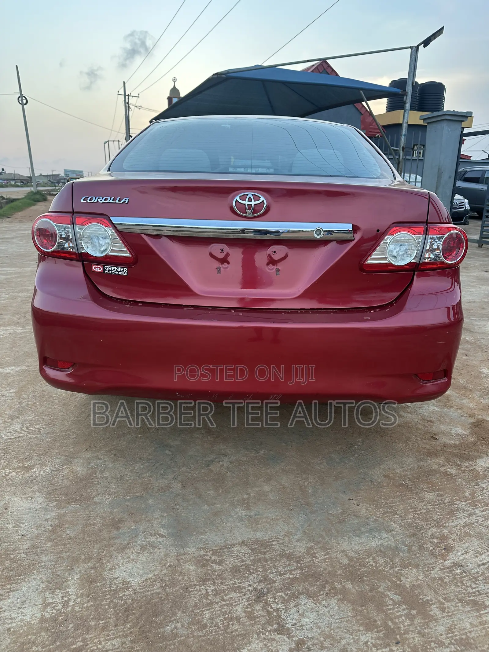 Toyota Corolla L 4-Speed Automatic 2013 Red