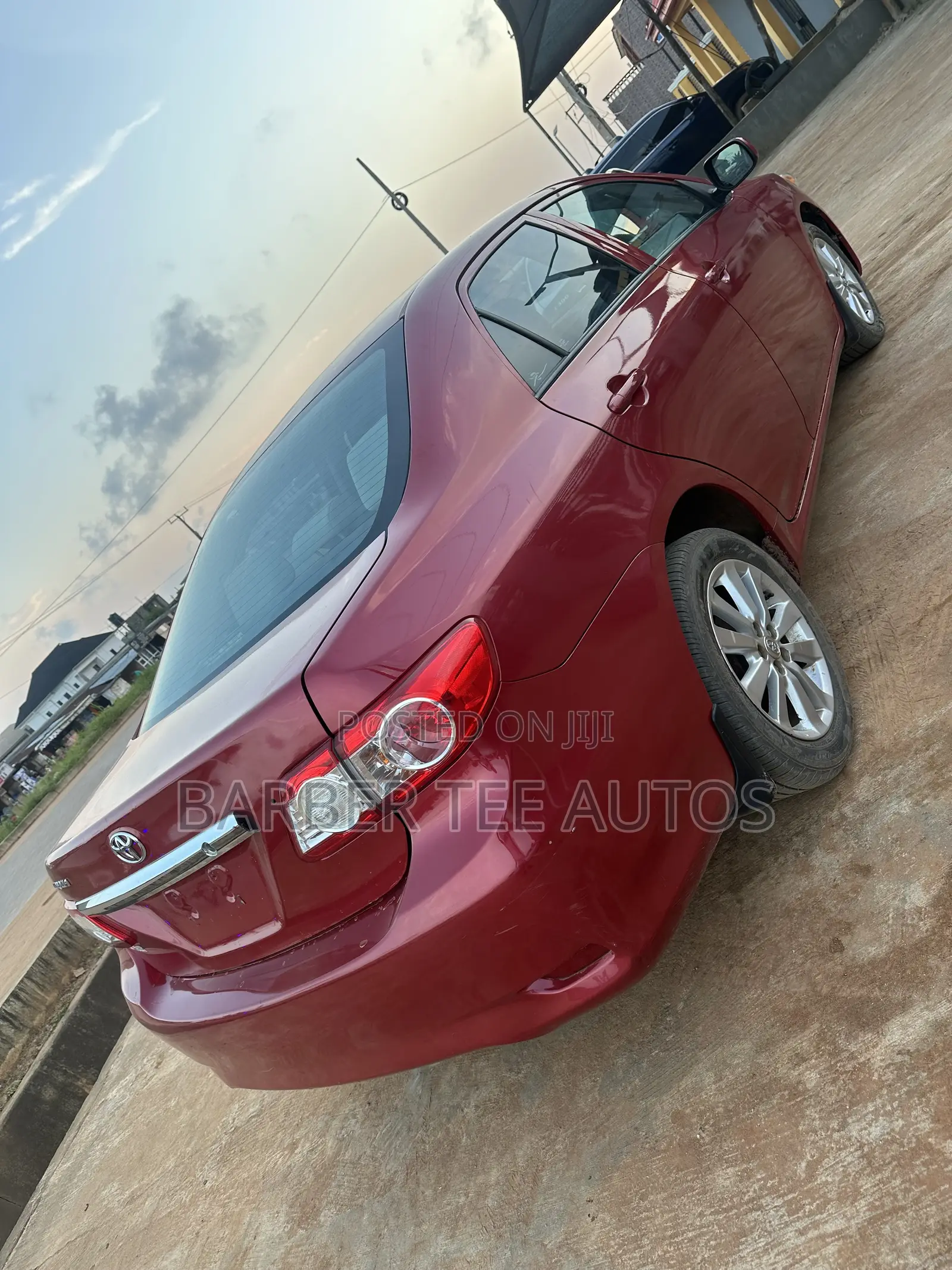 Toyota Corolla L 4-Speed Automatic 2013 Red