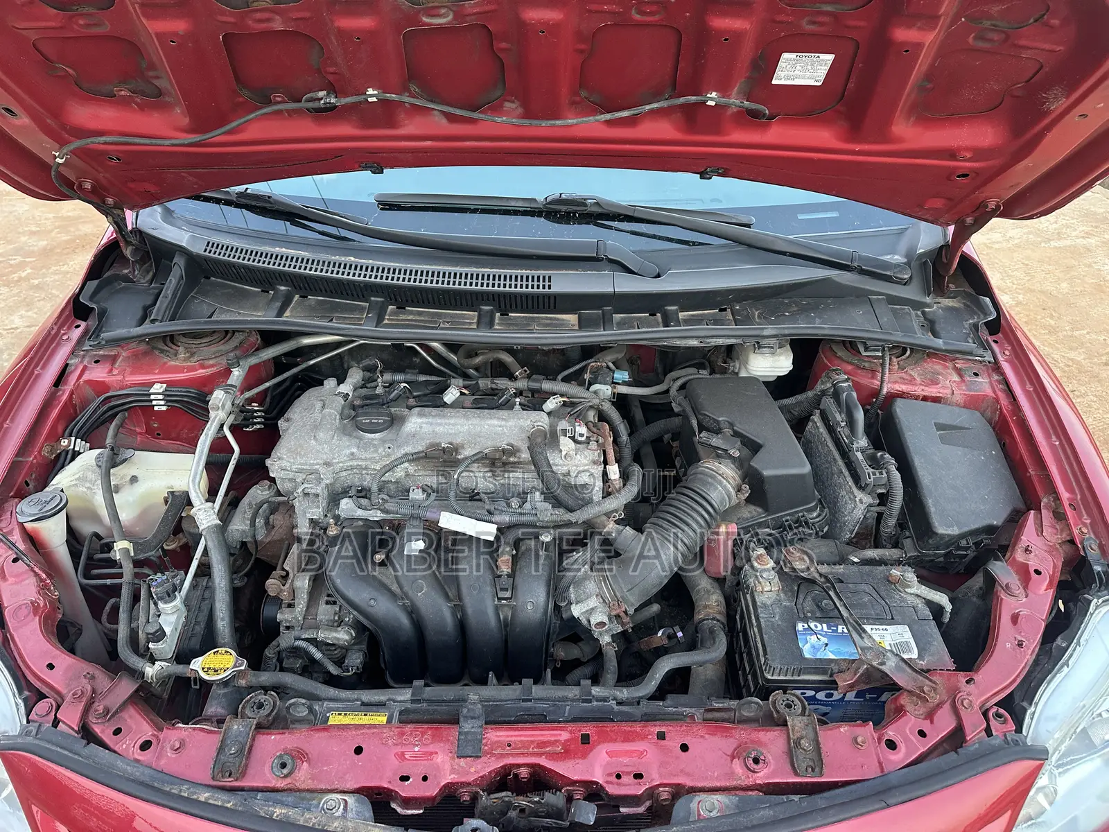 Toyota Corolla L 4-Speed Automatic 2013 Red