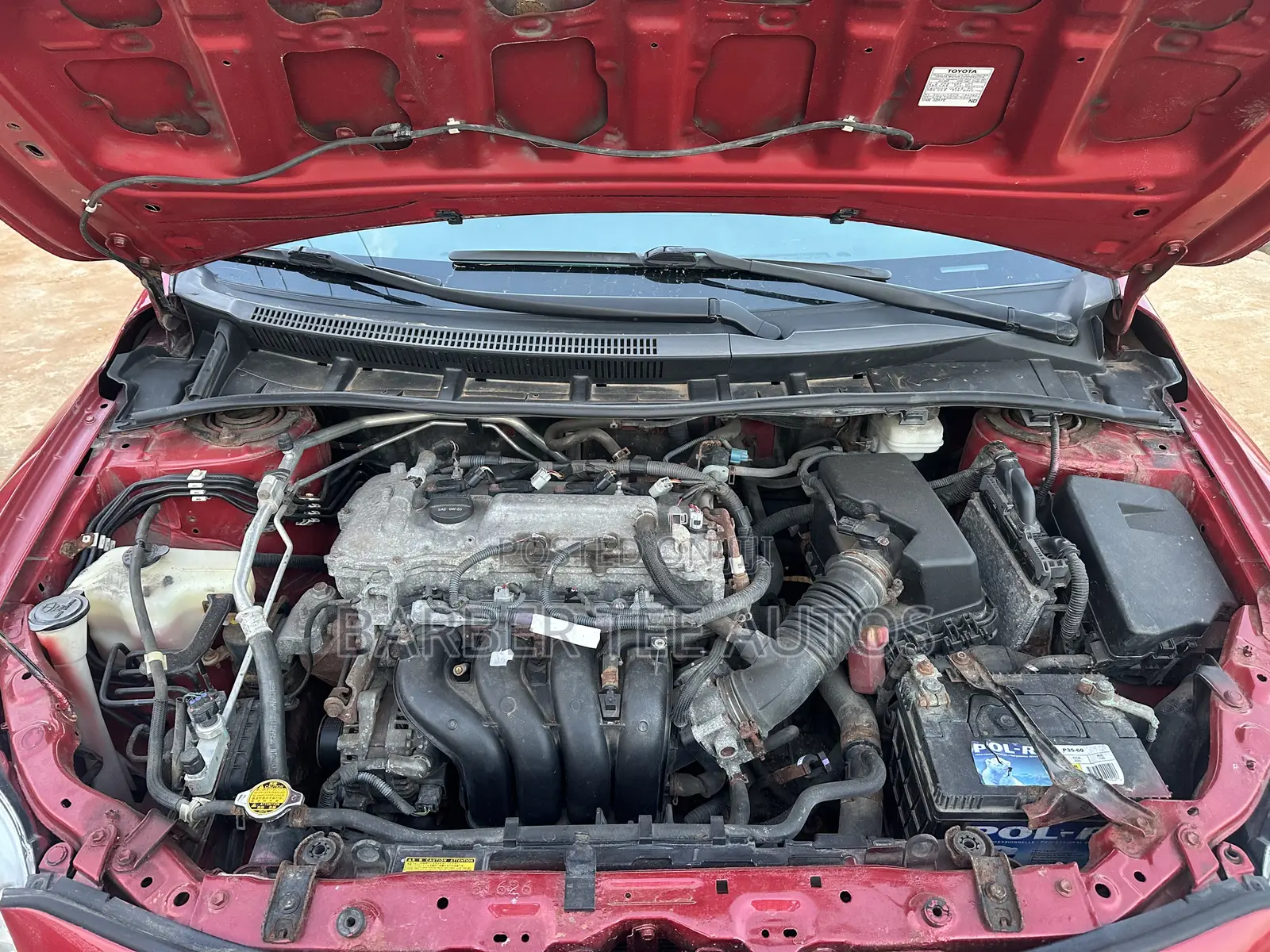 Toyota Corolla L 4-Speed Automatic 2013 Red