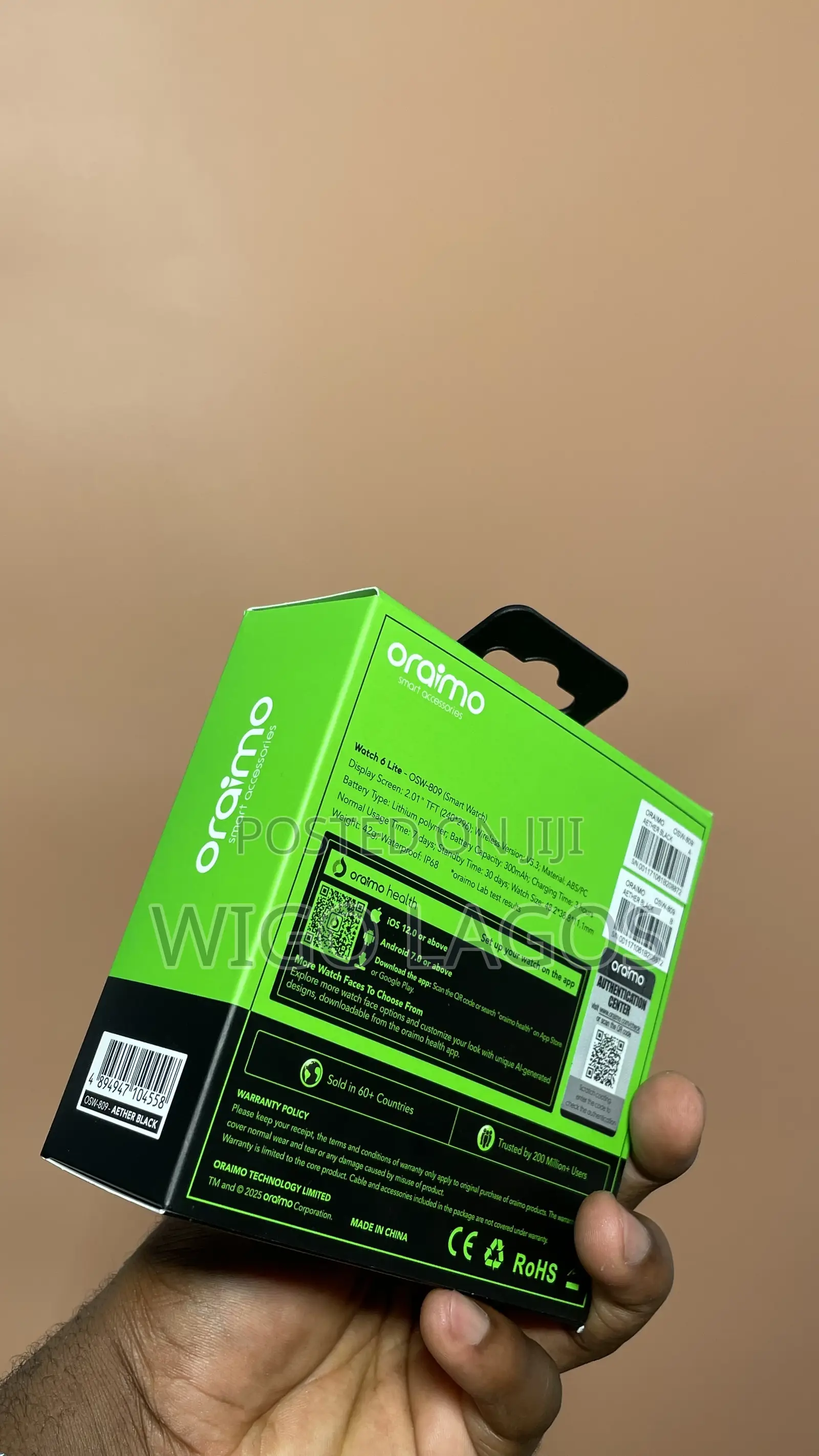 Oraimo Watch 6 Lite