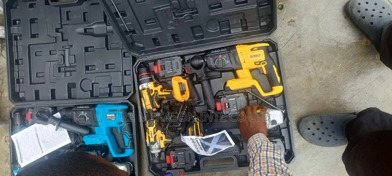 Cordless Power Tools Combo Kit