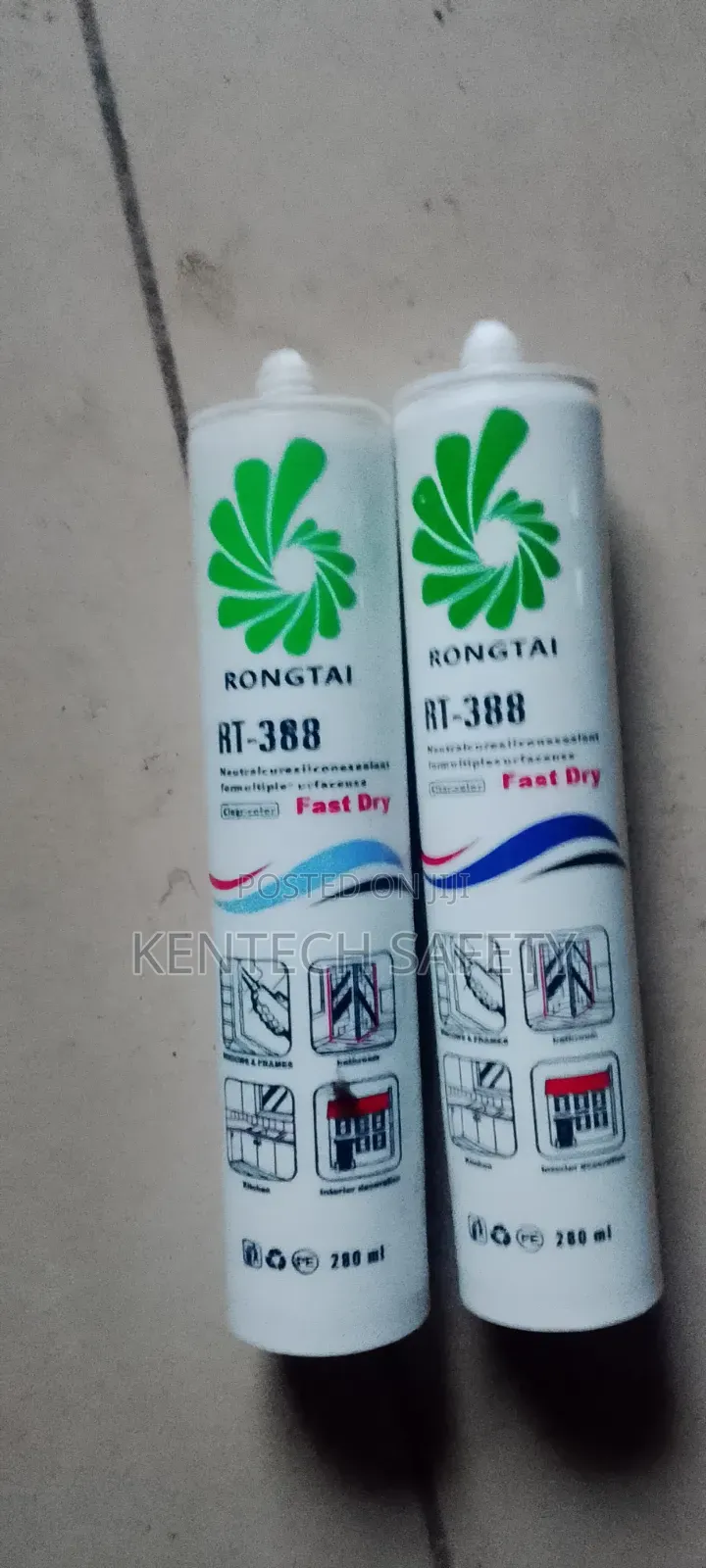 Rt 388 Clear Silicone Sealant Flash