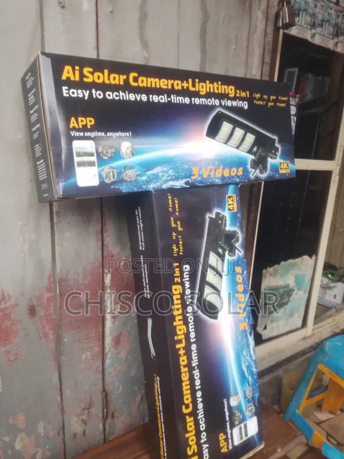 Ai Solar Street Light With Camera