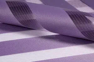 Purple Sample Plain Zebra Day and Night Blind Custom-Made
