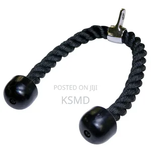 140CM LONG - Tricep Rope/Gym Training Pull Down Workout Exercise Cable