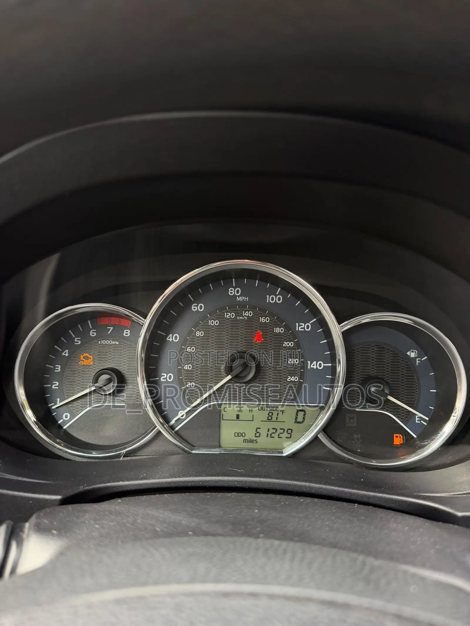 Toyota Corolla 2016 Red