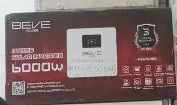 BEVE 6kva 48v Inverter Hybrid With Digital Display Wall Hanging