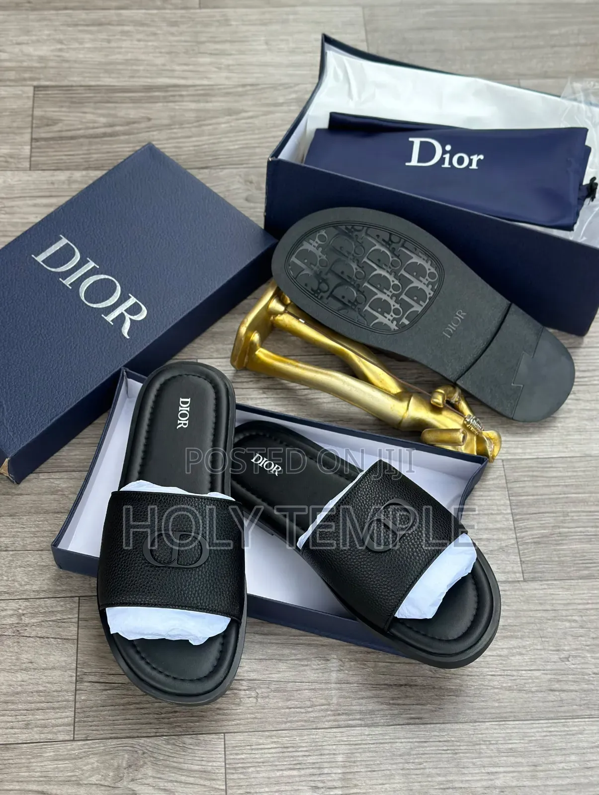 Quality Luxury Dior Palms Slippers