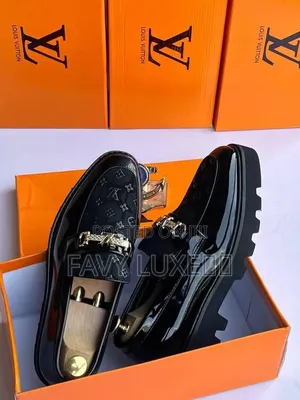 Louis Vuitton Patent Loafers