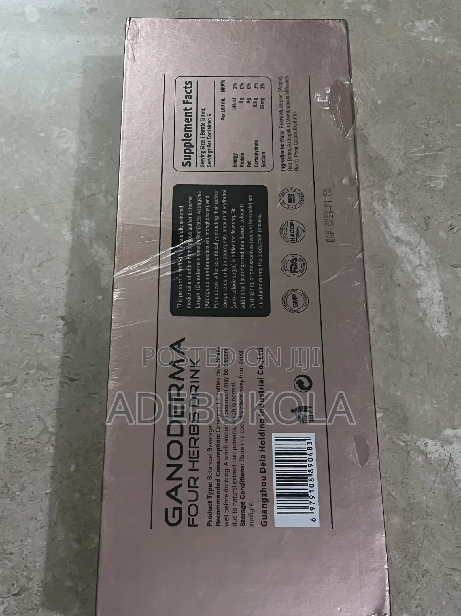 Ganoderma Medicinal Mushroom Herb Drink