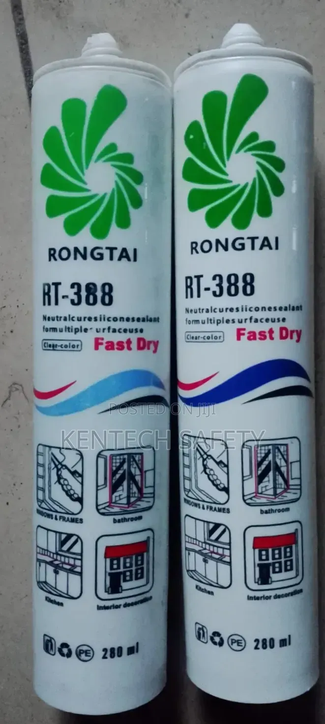 Rt 388 Clear Silicone Sealant Flash