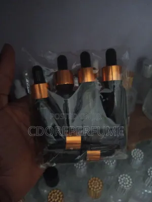 Drip Bottles Black and Transparent