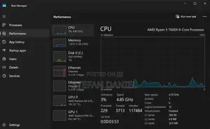 Desktop Computer 32GB AMD Ryzen 5 SSD 1T