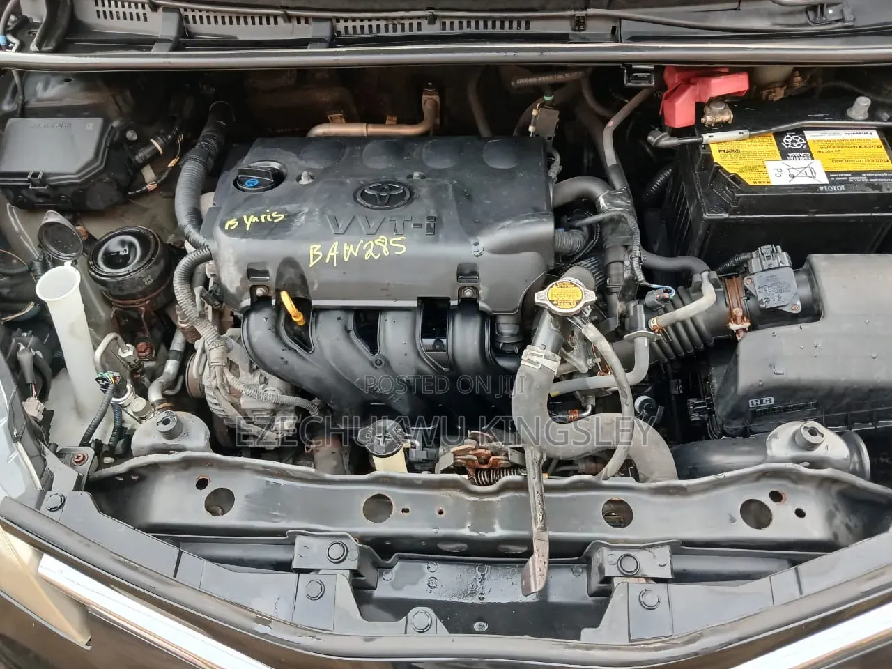 Toyota Yaris 2015 Black