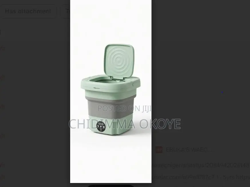 Foldable Mini Washer
