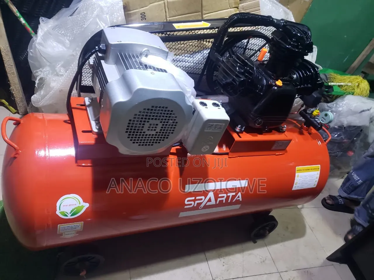 Piston Air Compressor for Industrial Use