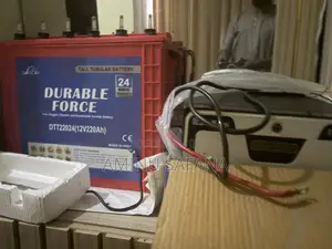 1.1kva Inverter 220Ah Battery Almost Brand New