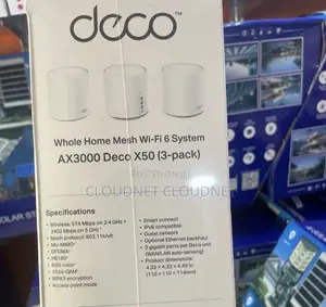 TP Link DECO X50. AX 3000 WiFi 6 Mesh WiFi
