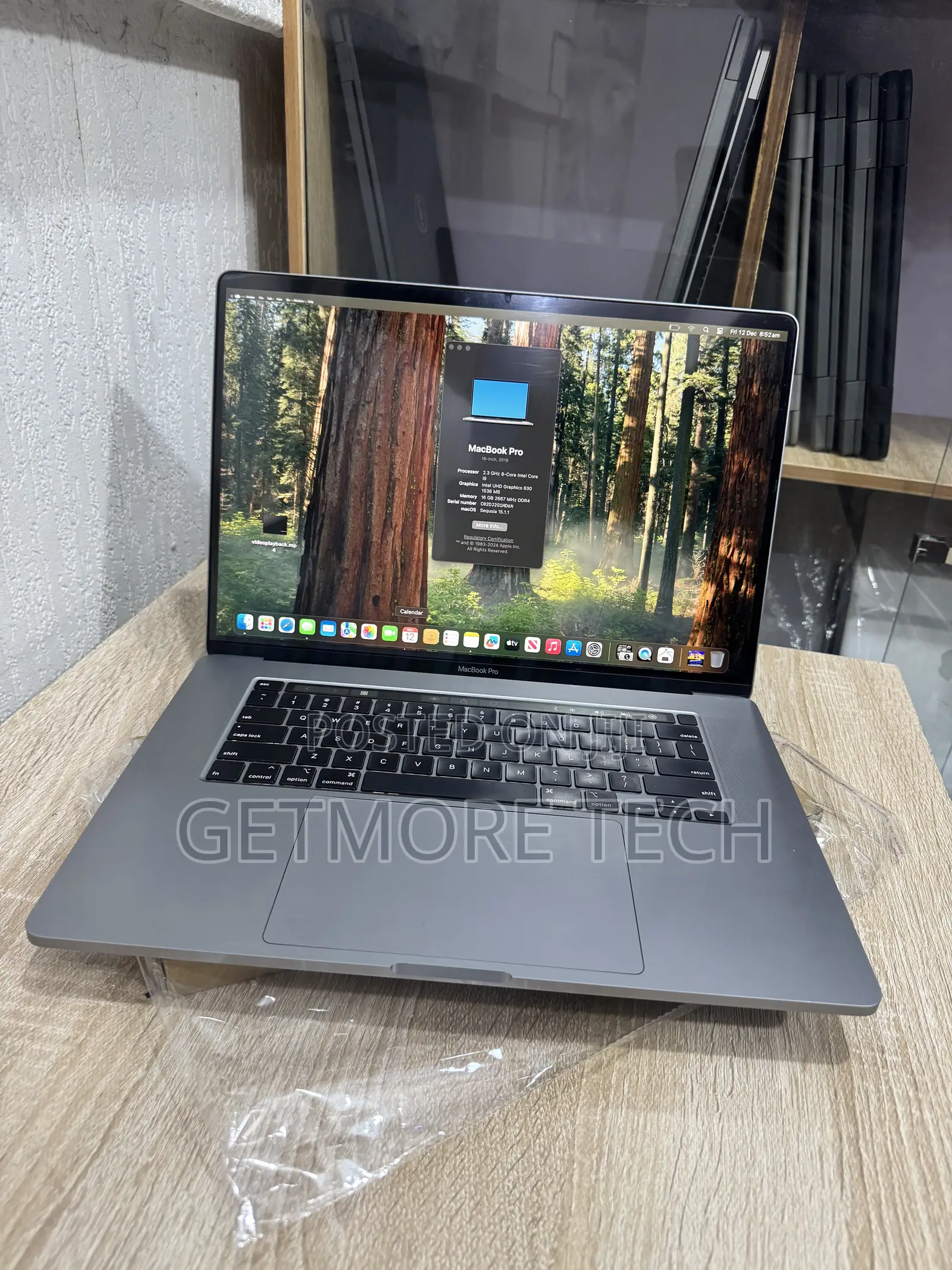 Laptop Apple MacBook Pro 2019 32GB Intel Core i9 SSD 1T