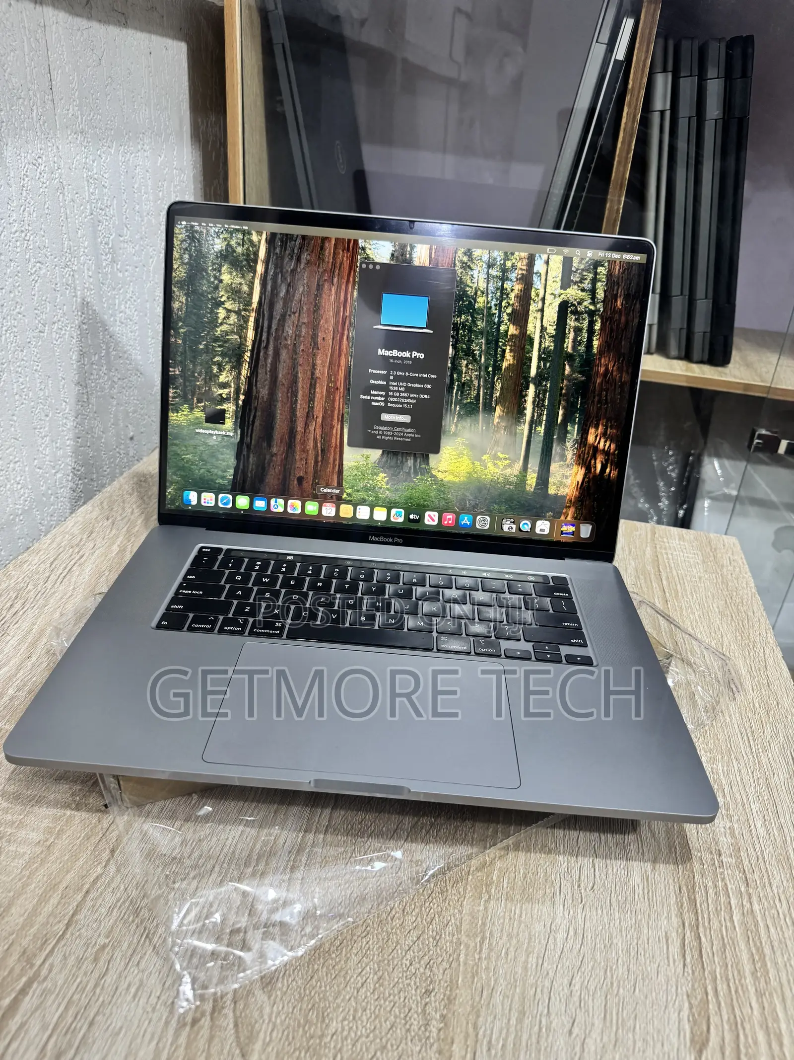 Laptop Apple MacBook Pro 2019 32GB Intel Core i9 SSD 1T