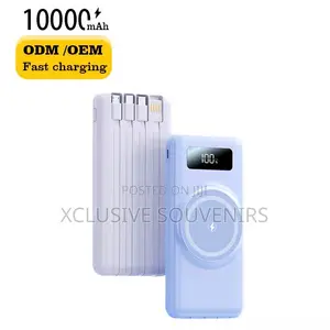 10000mAh Fast Charging Wireless Power Bank With Digital Power Display