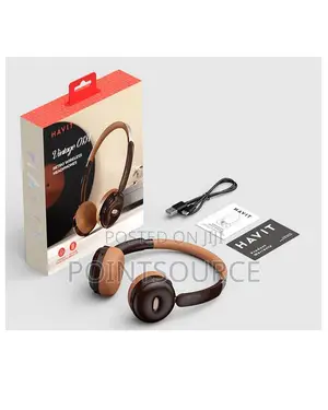 Havit H616BT Vintage Wireless Bluetooth Headphone